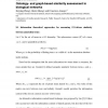 Ontology- and graph-based similarity assessment in biological networks