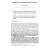 Ontology-Driven Management of Semantic Spaces