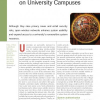 Open Wireless Networks on University Campuses