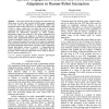 Operator Engagement Detection and Robot Behavior Adaptation in Human-Robot Interaction