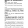 Optimal delivery of chemotherapeutic agents in cancer