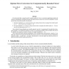 Optimal Error Correction for Computationally Bounded Noise