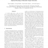 Optimal Routing in Binomial Graph Networks