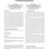 Optimal sampling of genetic algorithms on polynomial regression