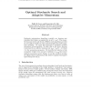 Optimal Stochastic Search and Adaptive Momentum