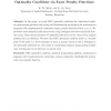 Optimality Conditions via Exact Penalty Functions