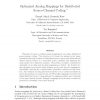 Optimized Analog Mappings for Distributed Source-Channel Coding