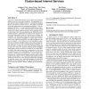 Optimizing data aggregation for cluster-based internet services