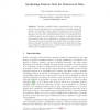 Optimizing Feature Sets for Structured Data