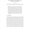 Order Structure, Correspondence, and Shape Based Categories