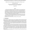 Ordering-Based Semantics for Software Transactional Memory