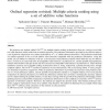 Ordinal regression revisited: Multiple criteria ranking using a set of additive value functions