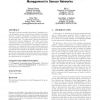 Overcomplete Radon bases for target property management in sensor networks