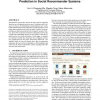 Overlapping Community Regularization for Rating Prediction in Social Recommender Systems