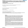 Pairwise statistical significance of local sequence alignment using multiple parameter sets