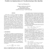Parallel-Array Implementations of a Non-Restoring Square Root Algorithm