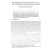 Parallel hardware implementation of a broad class of spiking neurons using serial arithmetic