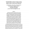 Parallel Matrix-Vector Product Using Approximate Hierarchical Methods