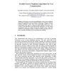 Parallel Nearest Neighbour Algorithms for Text Categorization