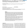 Parameter estimation for robust HMM analysis of ChIP-chip data