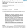 Parameter estimation for stiff equations of biosystems using radial basis function networks