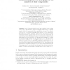 Parameterizing Cut Sets in a Graph by the Number of Their Components