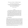 Parameters of Bar k-Visibility Graphs