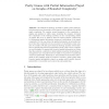 Parity Games with Partial Information Played on Graphs of Bounded Complexity