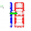 Particle filtering for registration of 2D and 3D point sets with stochastic dynamics