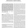 Particle methods for Bayesian modeling and enhancement of speech signals