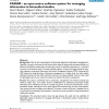 PASSIM - an open source software system for managing information in biomedical studies