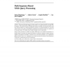Path Sequence-Based XML Query Processing