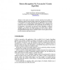 Pattern Recognition via Vasconcelos' Genetic Algorithm