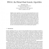 PDGA: the Primal-Dual Genetic Algorithm