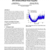 Peak power modeling for data center servers with switched-mode power supplies
