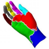 Perception-based 3D Triangle Mesh Segmentation Using Fast Marching Watersheds
