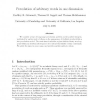 Percolation of arbitrary words in one dimension