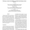 Performance Analysis of a Parallel Discrete Model for the Simulation of Laser Dynamics
