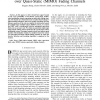 Performance analysis on LDPC-Coded systems over quasi-static (MIMO) fading channels