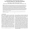 Performance Evaluation and Cost Analysis of Cache Protocol Extensions for Shared-Memory Multiprocessors