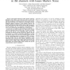 Performance evaluation for ML sequence detection in ISI channels with Gauss Markov Noise