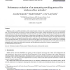 Performance evaluation of an anonymity providing protocol for wireless ad hoc networks