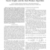Performance Evaluation of Loss Networks via Factor Graphs and the Sum-Product Algorithm