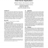 Performance impact of proxies in data intensive client-server applications