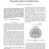 Performance Improvement in the Design of Broad-Beam Microstrip Reflectarray