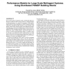 Performance models for large scale multiagent systems: using distributed POMDP building blocks