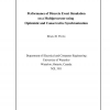 Performance of Discrete Event Simulation on a Multiprocessor Using Optimistic and Conservative Synchronization