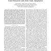 Performance of the LTE Uplink with Intra-Site Joint Detection and Joint Link Adaptation