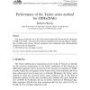Performance of the Taylor series method for ODEs/DAEs