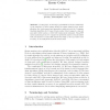Performance Optimization and Evaluation for Linear Codes